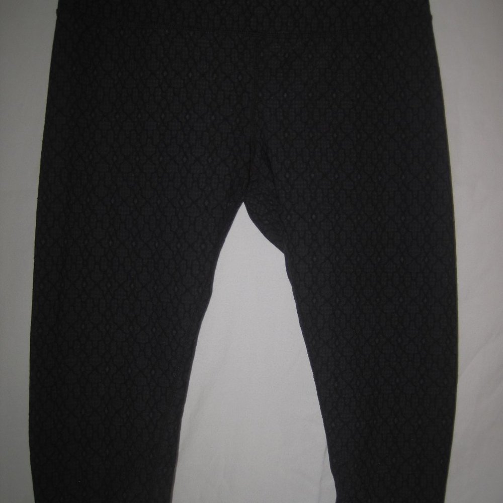 Prana Capri Fitness Tights Women's L Gray Workout